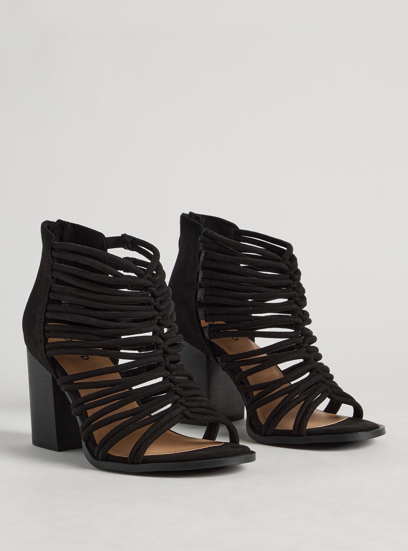 Caged Block Heel Sandal (WW)