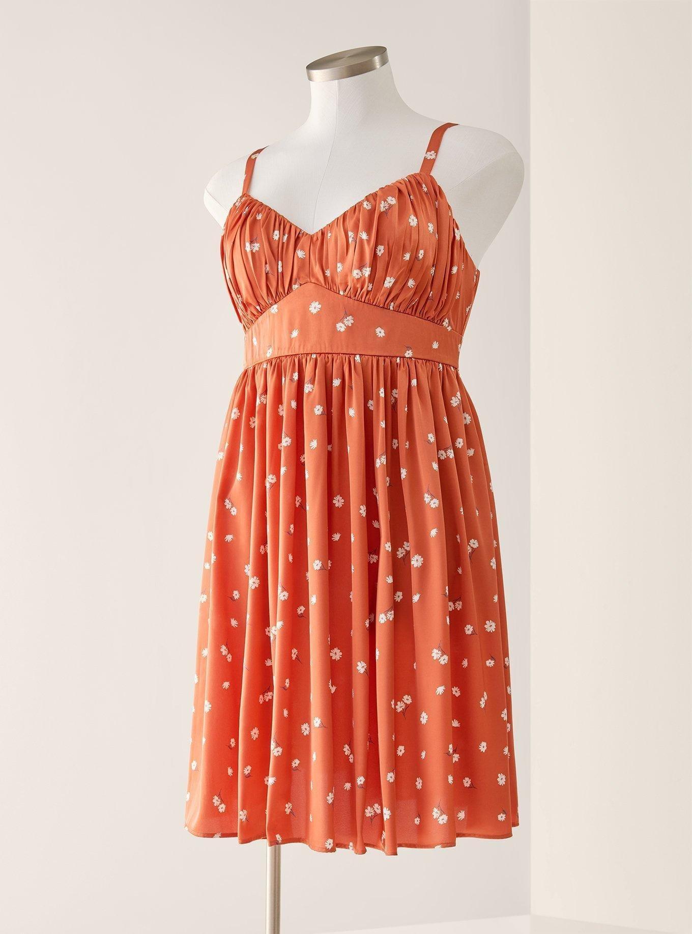 open lace back dress Signe incognito 80s Cotton Dress in Orange| Vintage Sleeveless Classic   Fashion and Fables