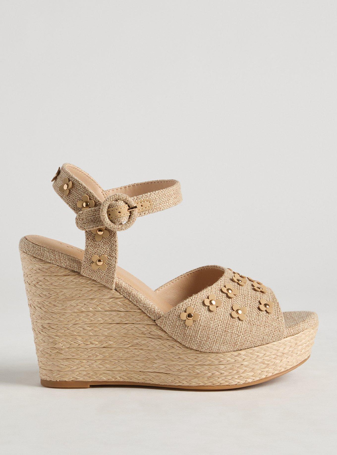 Floral Espadrille Wedge (WW)