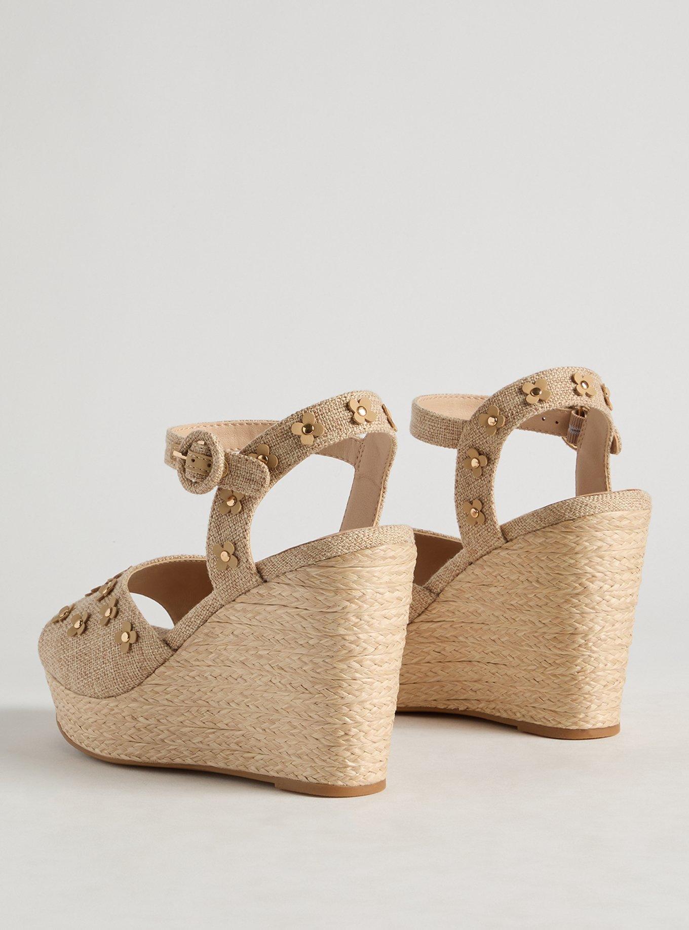 Floral Espadrille Wedge (WW)
