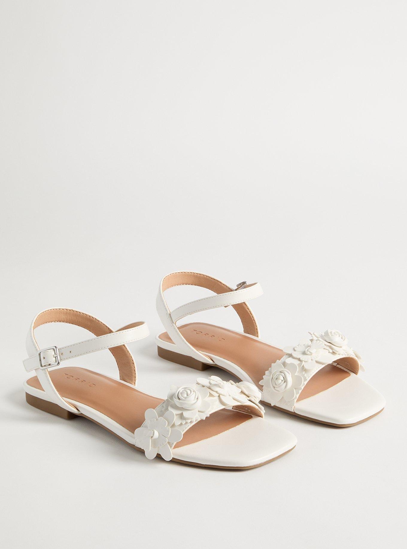 Floral Two-Strap Sandal (WW)