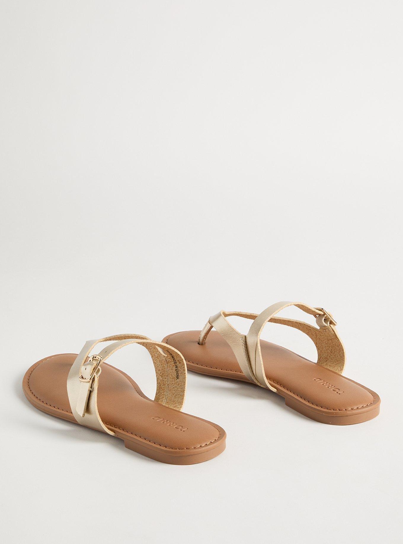 Strappy Buckle Flip Flop (WW)