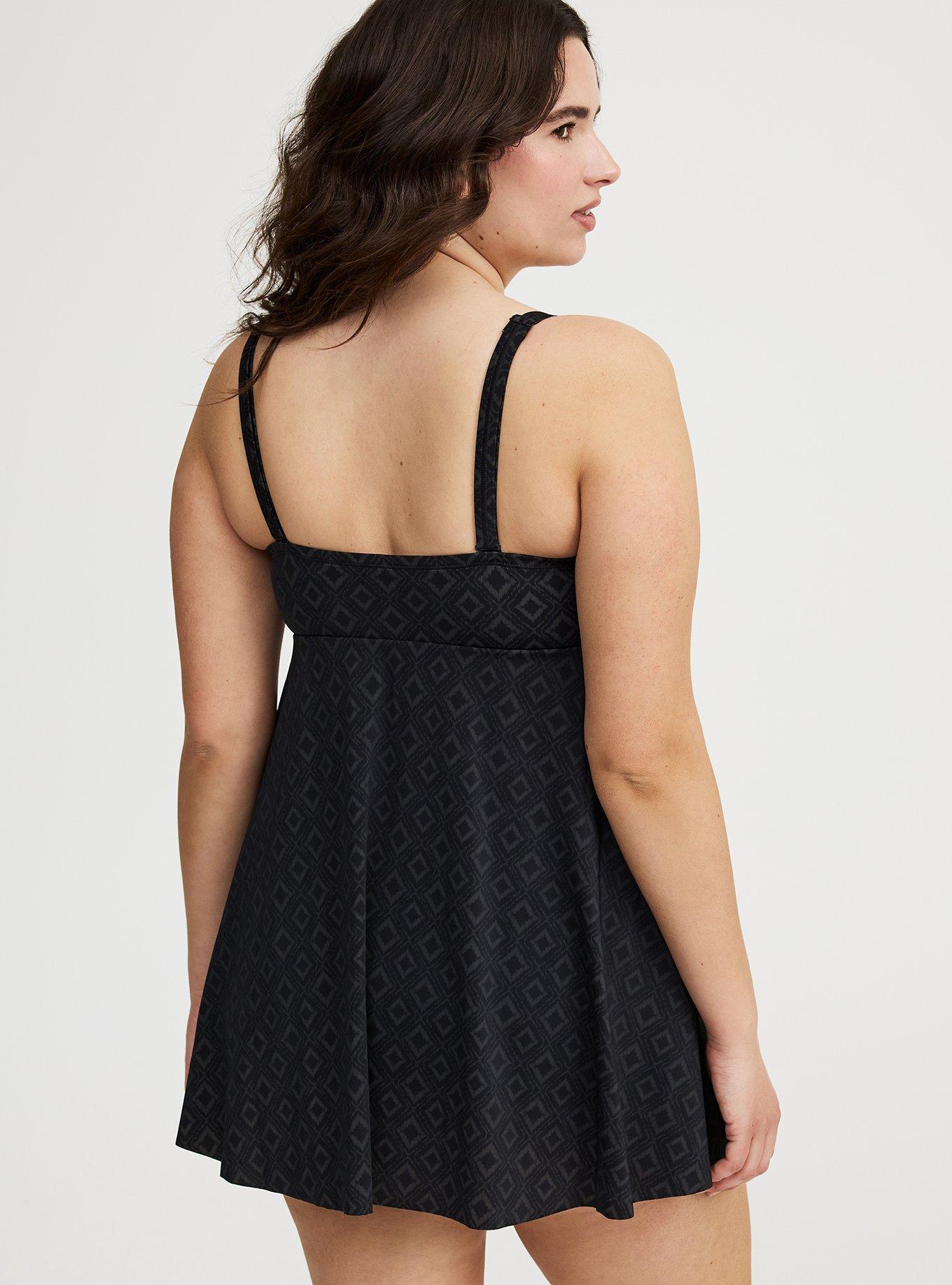 Ring Cutout Swim Dress