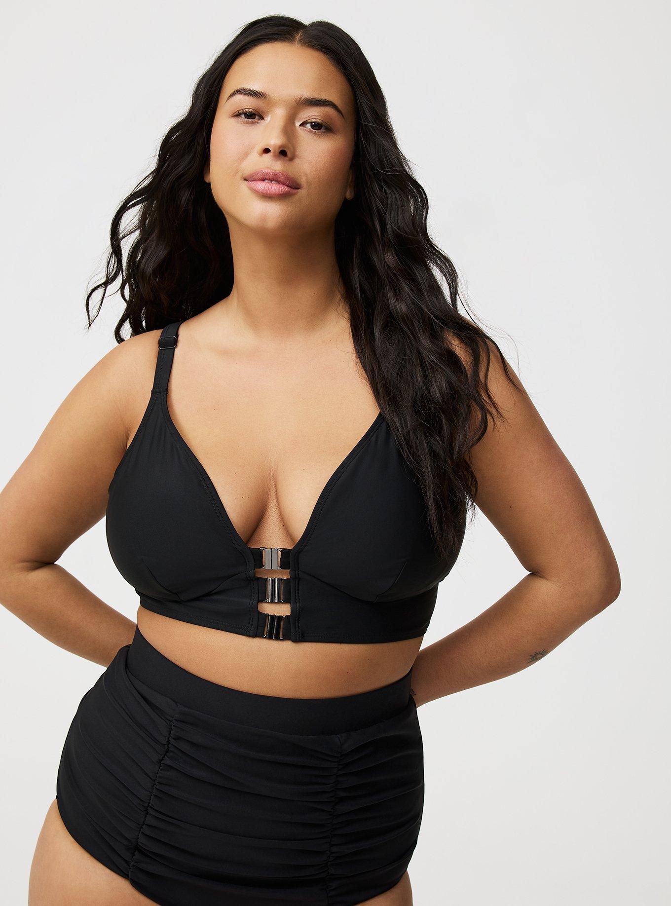 Wire-Free Front Close Ultimate Smoothing Bikini Top