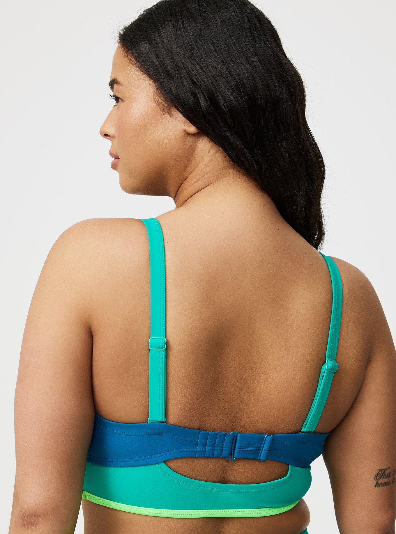 Wire-Free Triangle Bikini Top