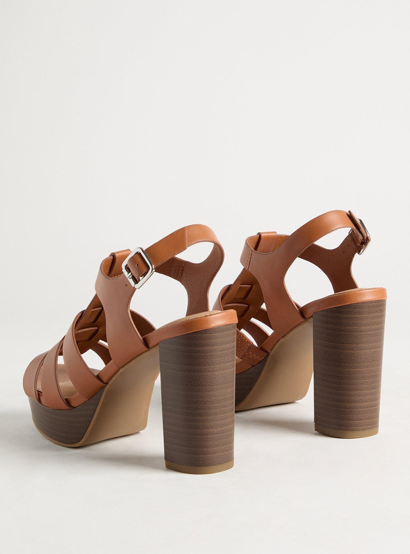 Lug Bottom Heeled Sandal (M)