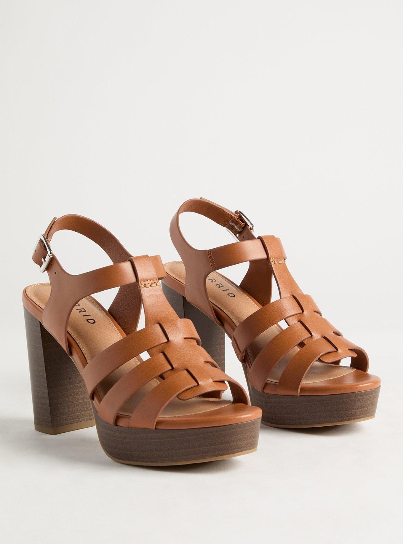 Lug Bottom Heeled Sandal (M)