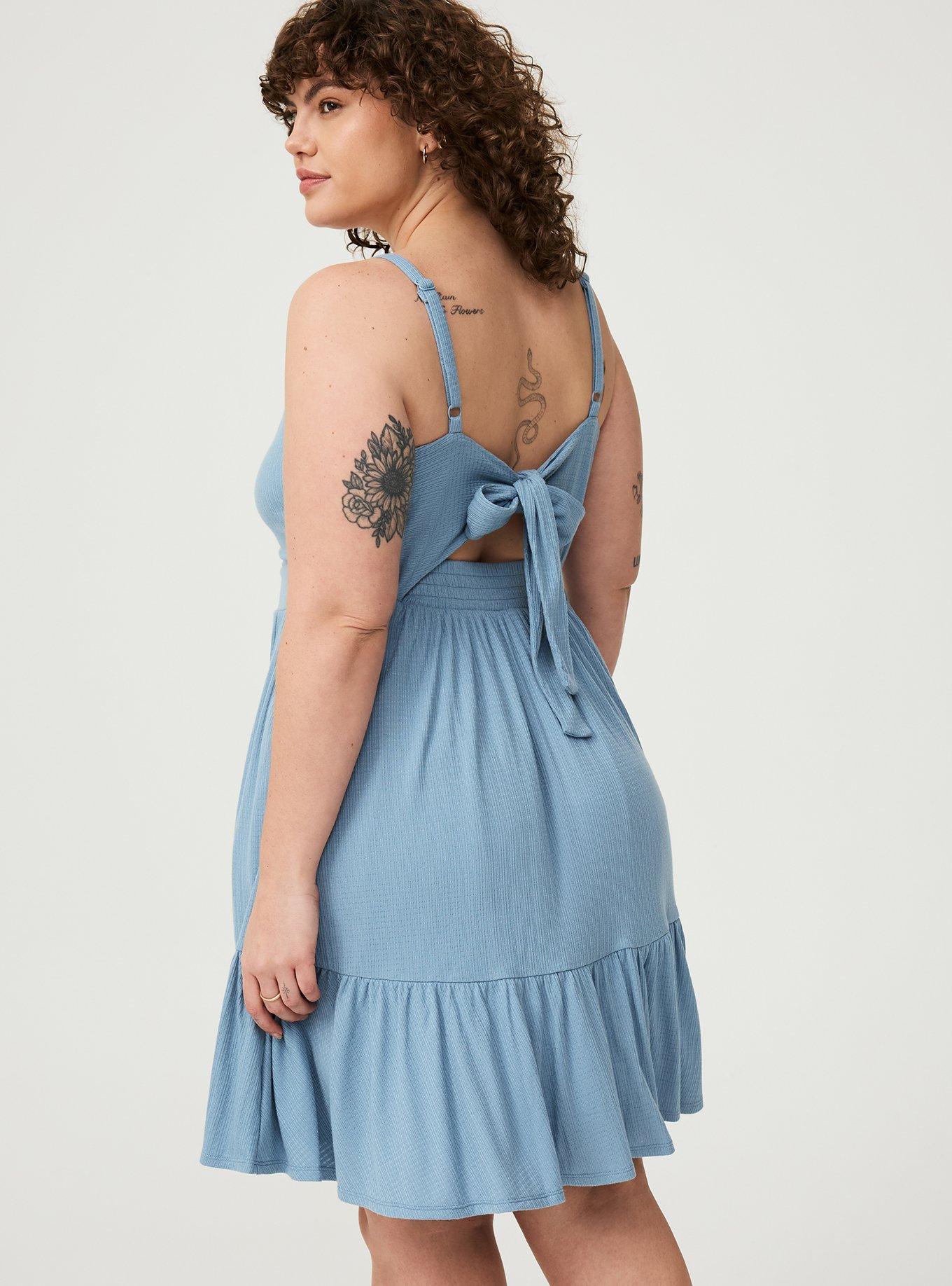 Mini Tie Back Dress