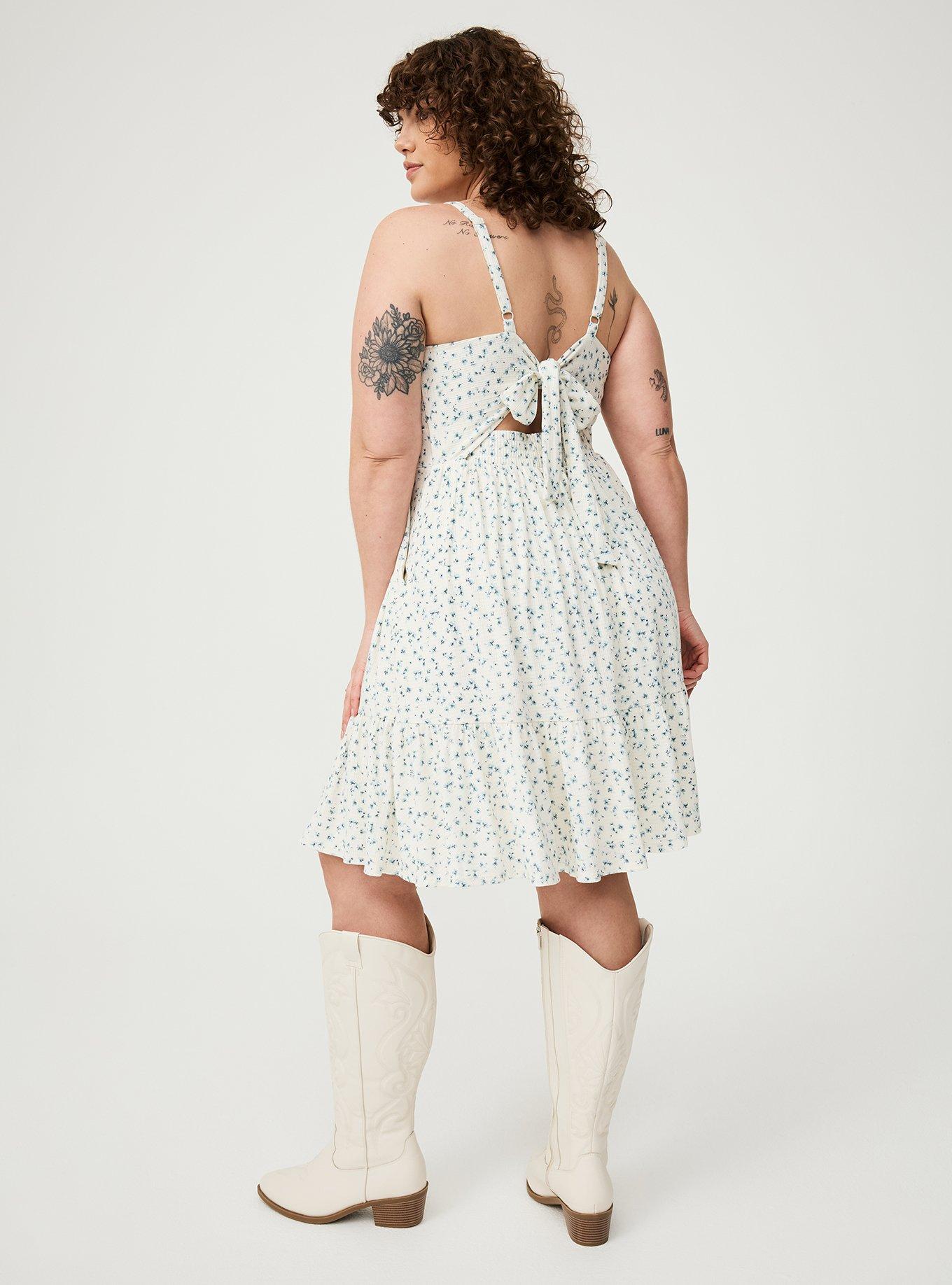 Mini Tie Back Dress