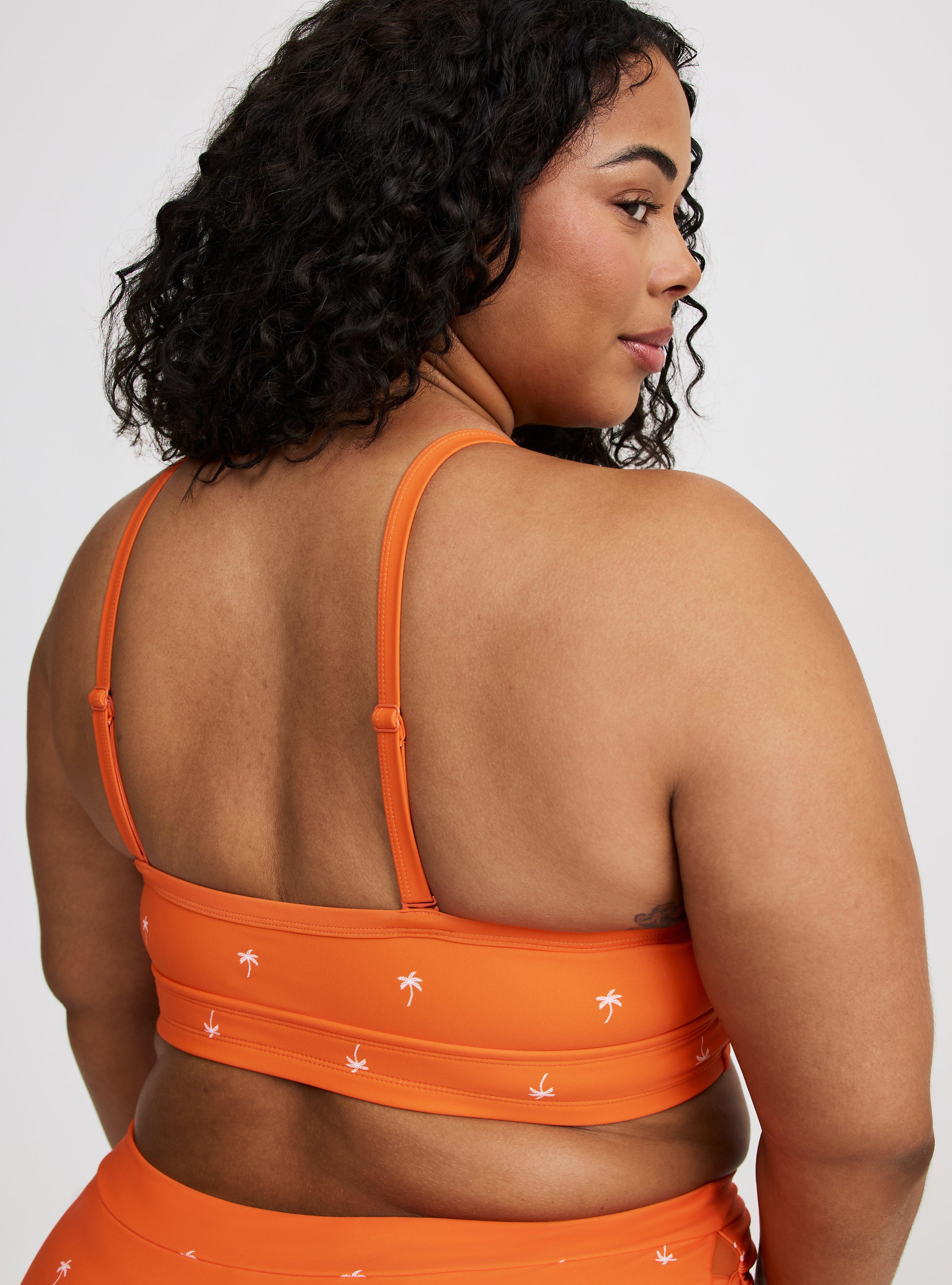Wire-Free Scoop Strappy Bikini Top