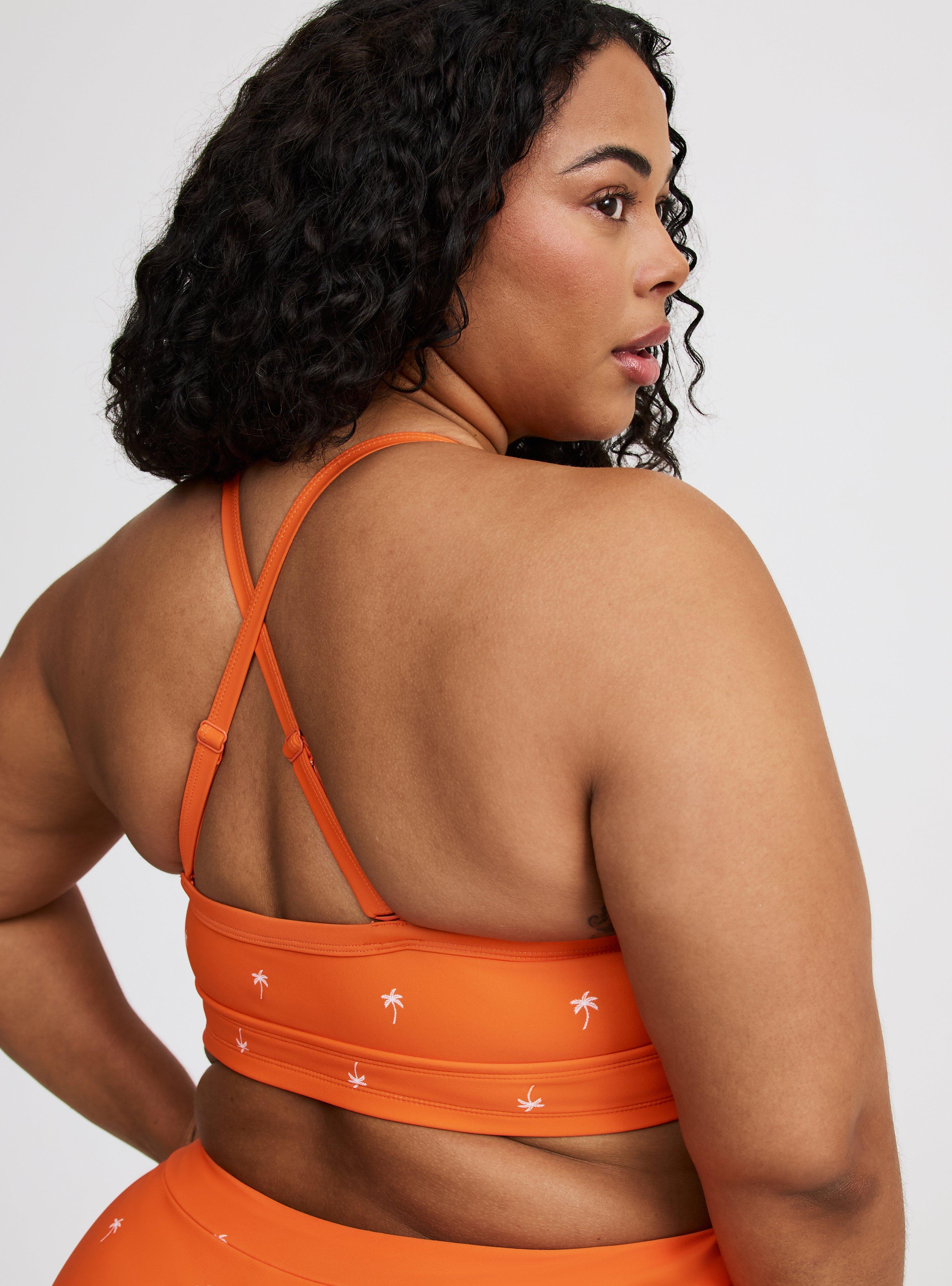 Wire-Free Scoop Strappy Bikini Top