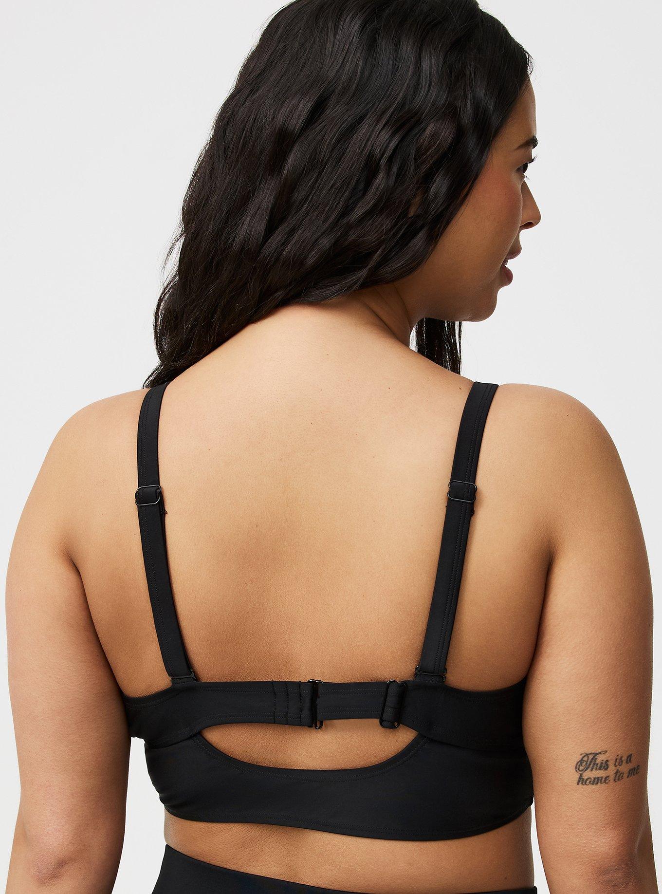 Wire-Free Mesh Triangle Top