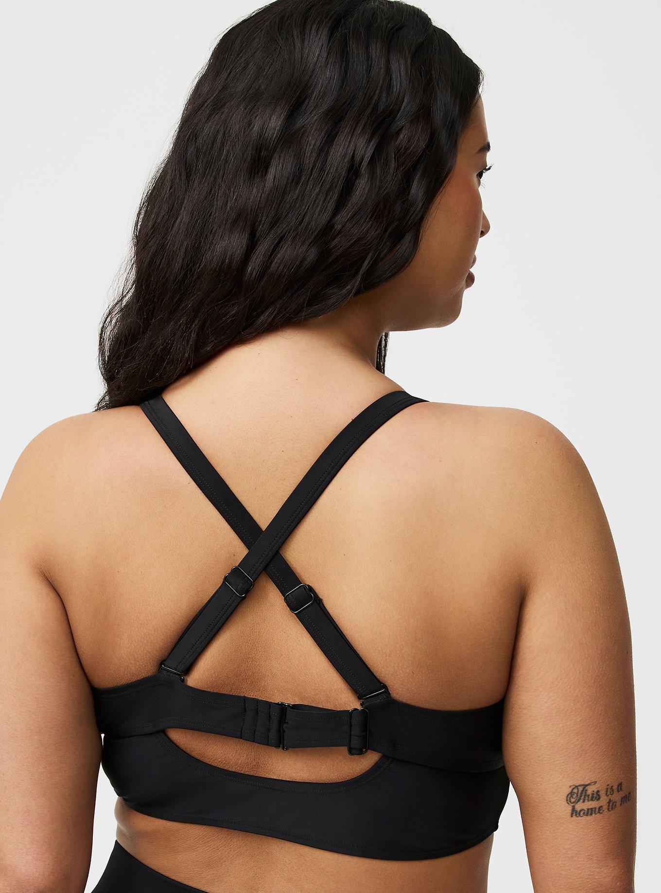 Wire-Free Mesh Triangle Top