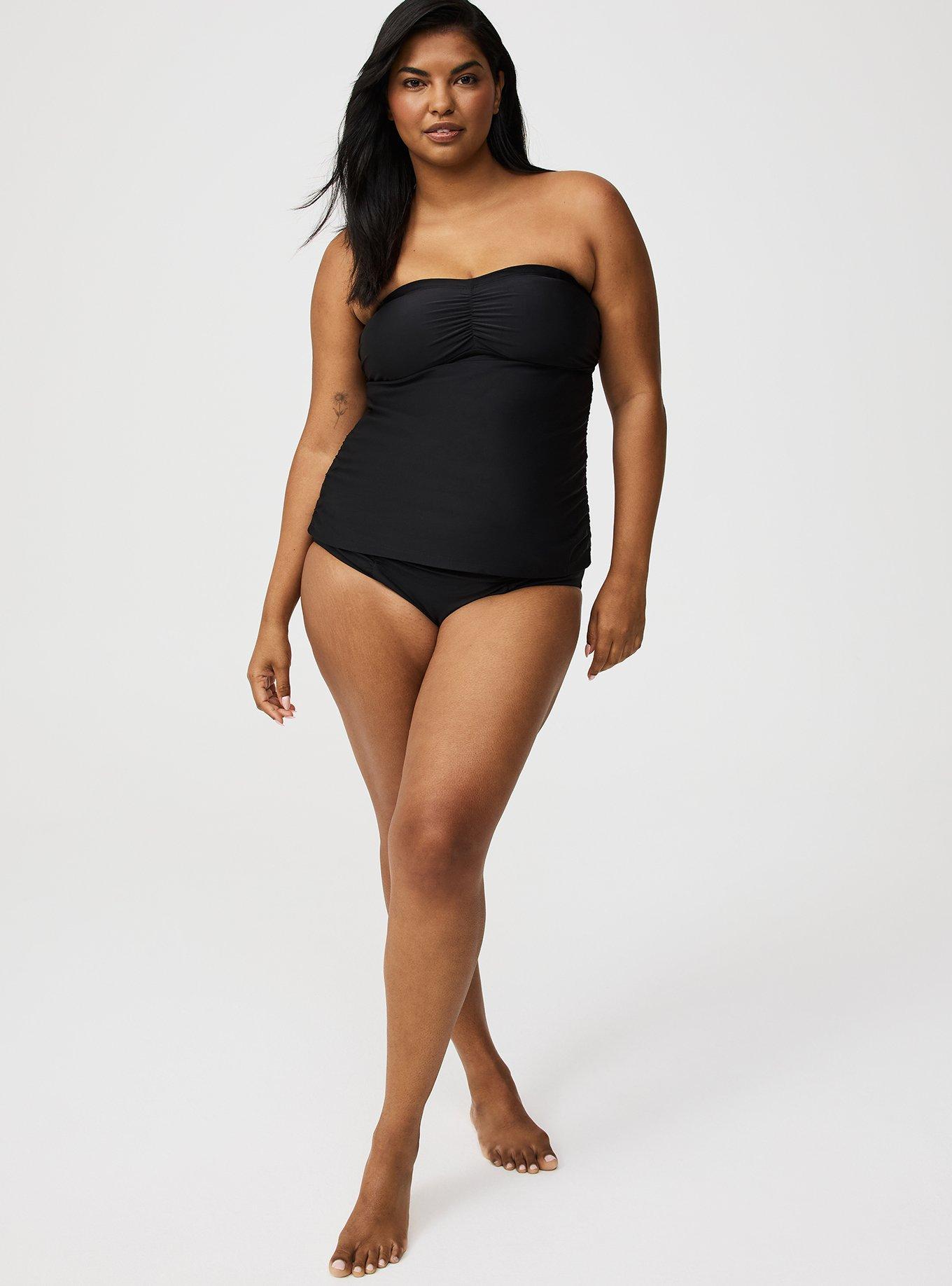 Wire-Free Strapless Tankini