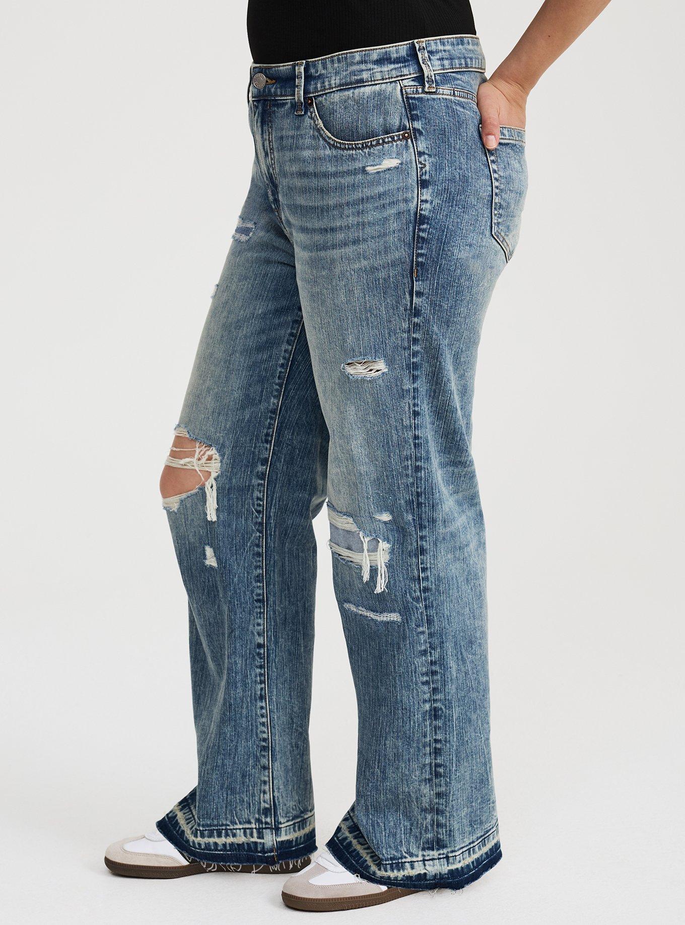 Perfect Wide Leg Mid-Rise Jean
