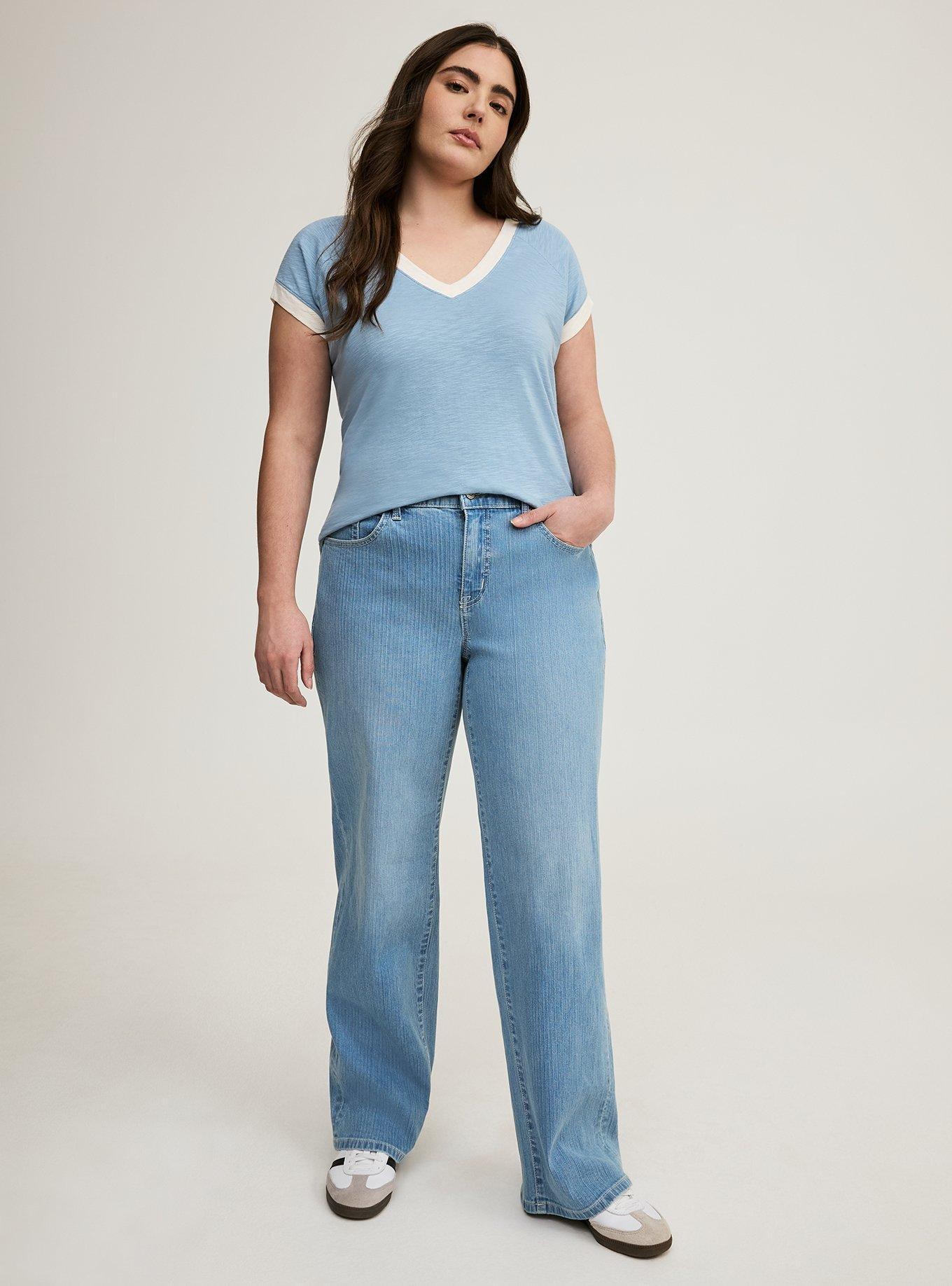 Ringer V-Neck Tee