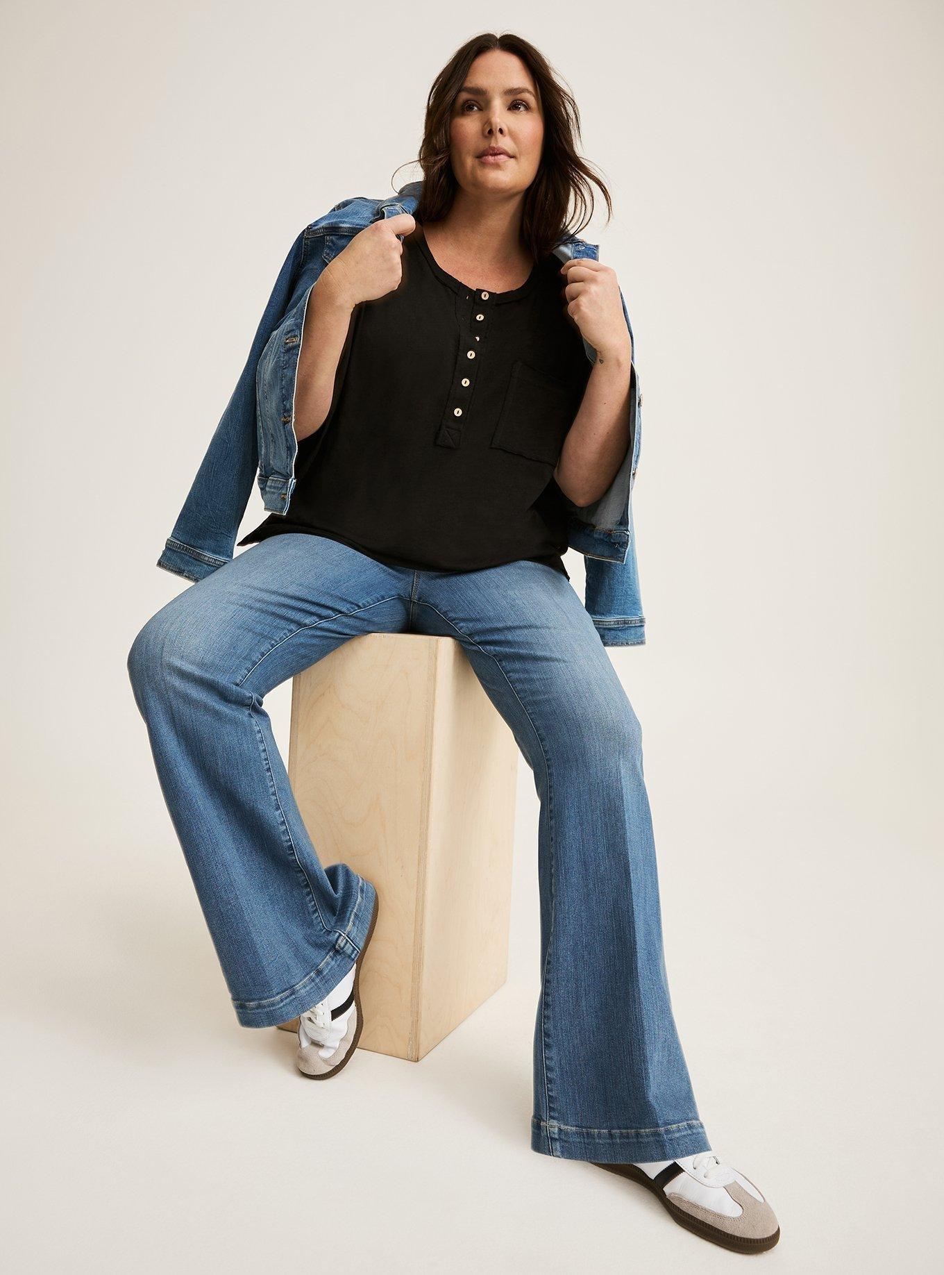 V-Neck Heritage Slub Henley