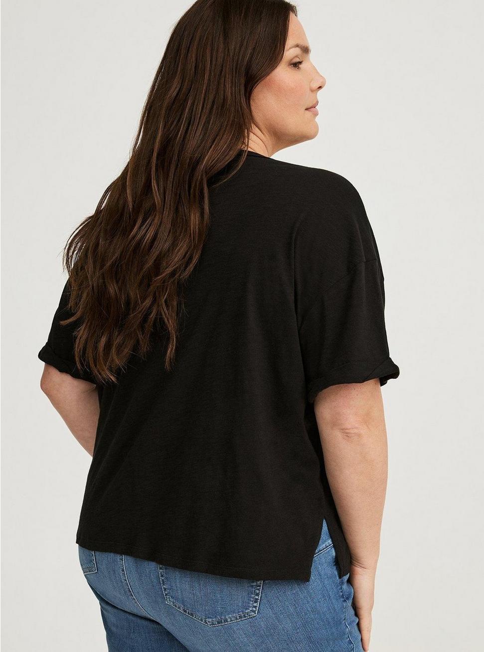 Plus Size - V-Neck Heritage Slub Henley - Torrid Plus Size - V-Neck Heritage Slub Henley - Torrid