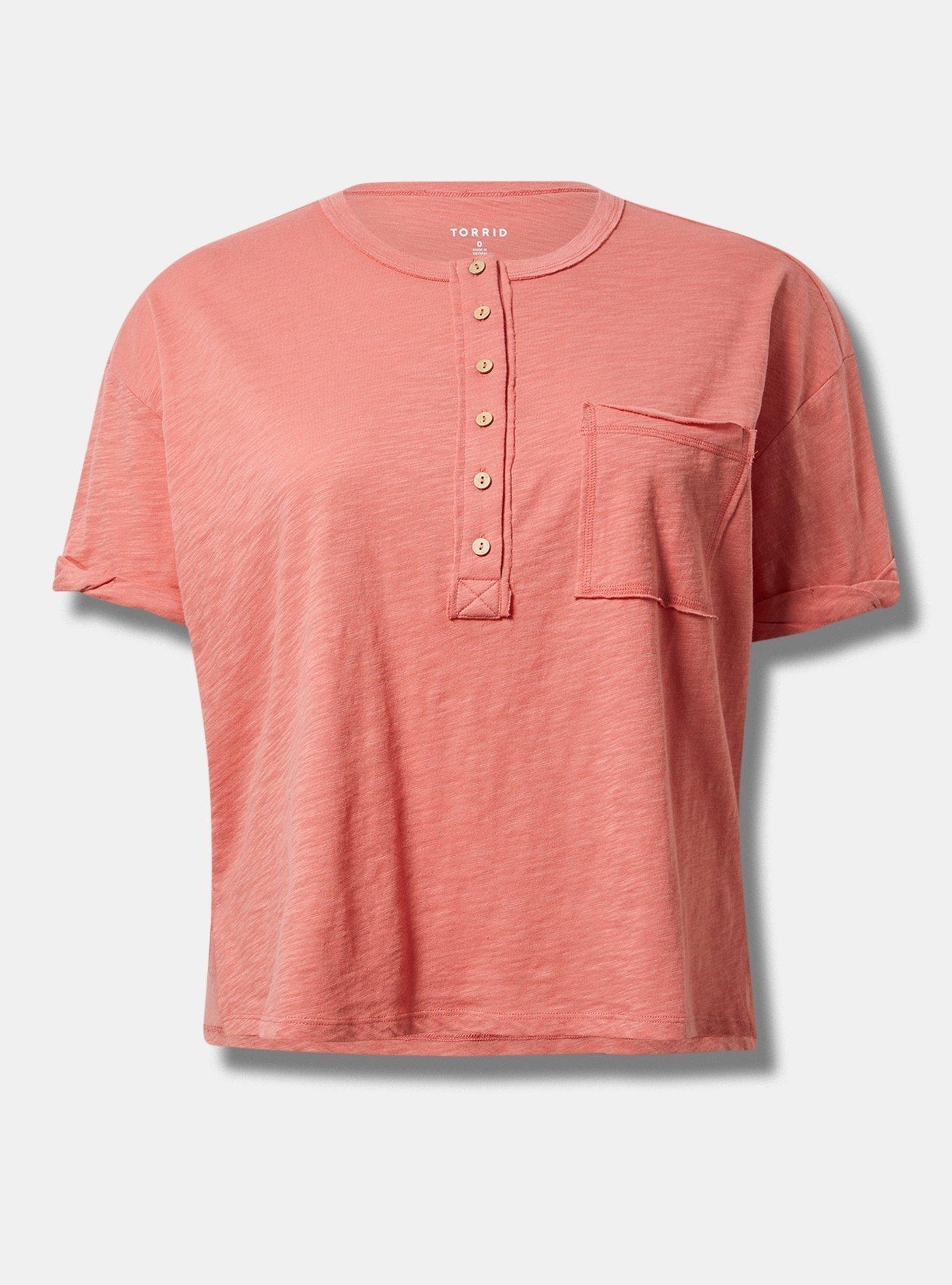 V-Neck Heritage Slub Henley