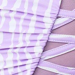 Laced Sides Mesh Swim Bottoms, RIP TIDE STRIPE WHISTERIA, swatch