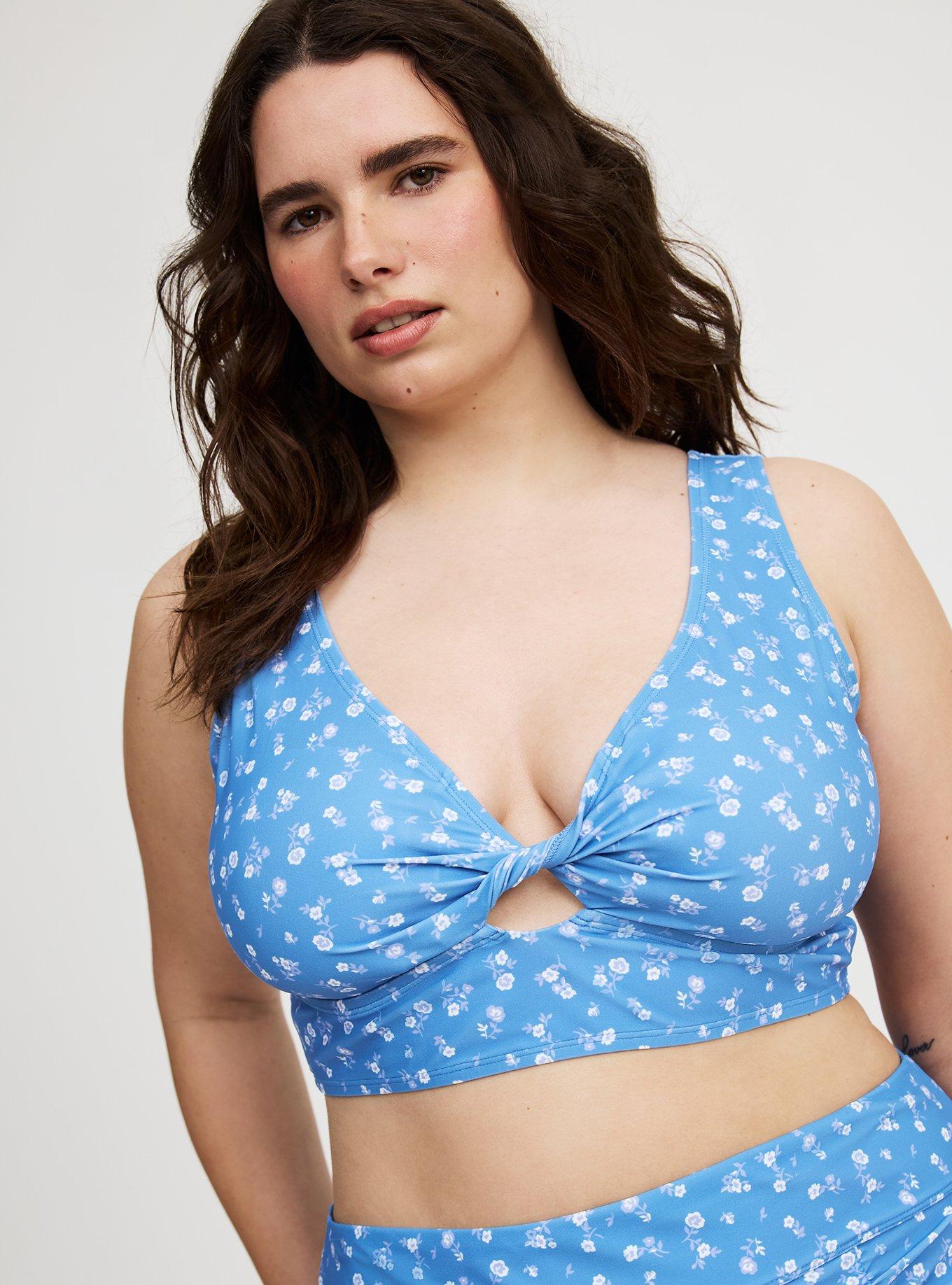 Wireless Twist Front Bikini Top