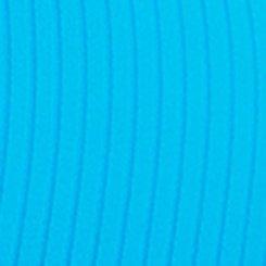 Wireless Ribbed Triangle Tankini, BLUE SEA, swatch