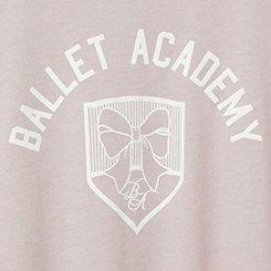 Plus Size Ballet Academy Ringer Tee, DUSKY ROSE, swatch