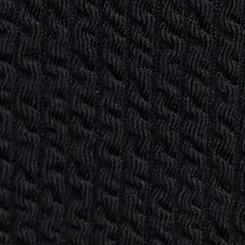 Wire-Free Textured XO Triangle Bikini Top, DEEP BLACK, swatch