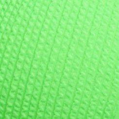 Wire-Free Textured XO Triangle Bikini Top, ACID GREEN, swatch