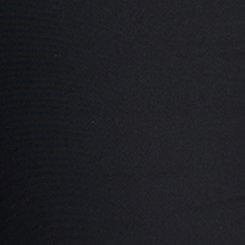 Wire-Free Mesh-Sleeve One Piece, DEEP BLACK, swatch