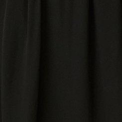 Lace Detail Maxi Skirt, DEEP BLACK, swatch