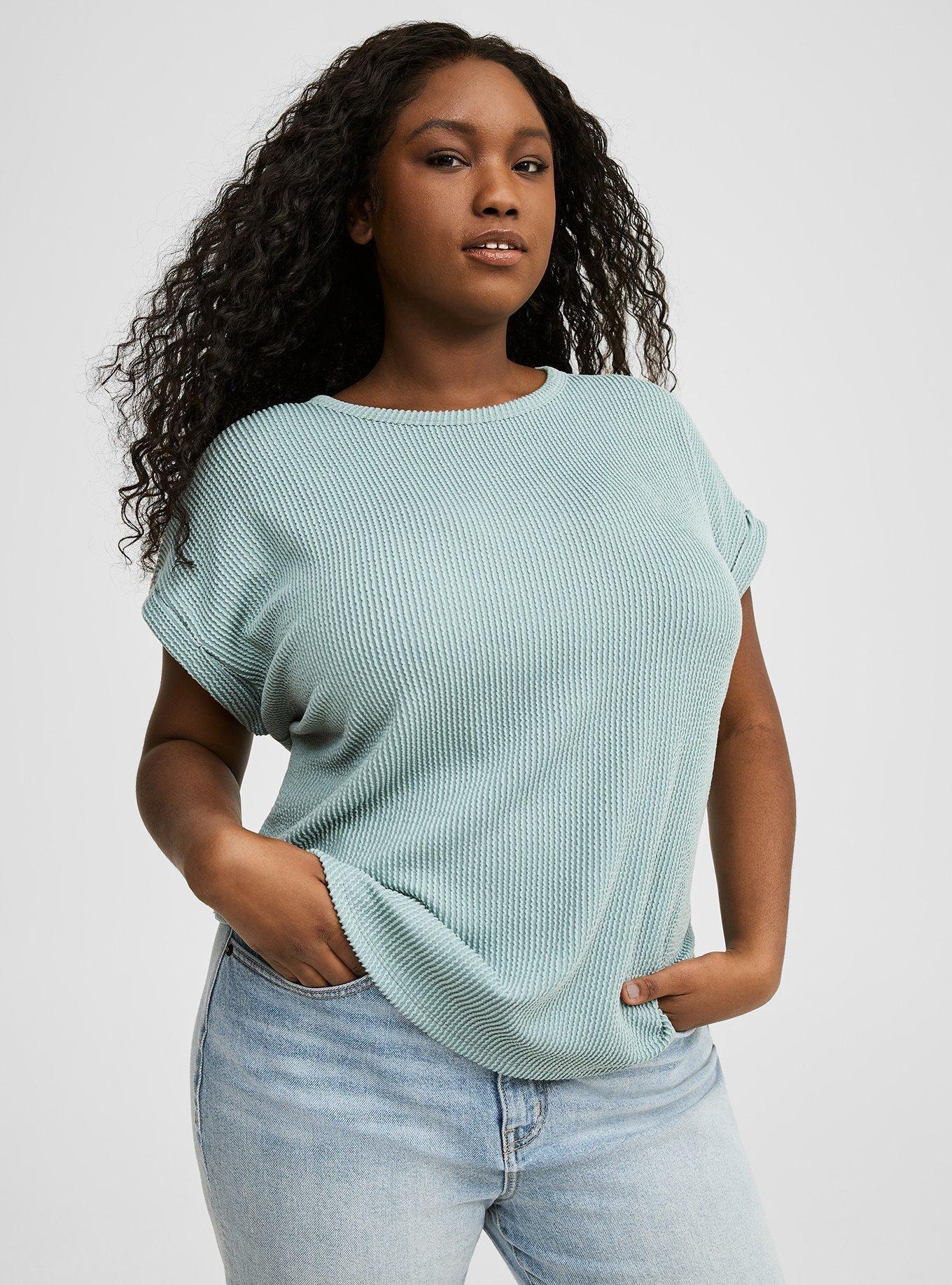 Scoop Neck Dolman Tee