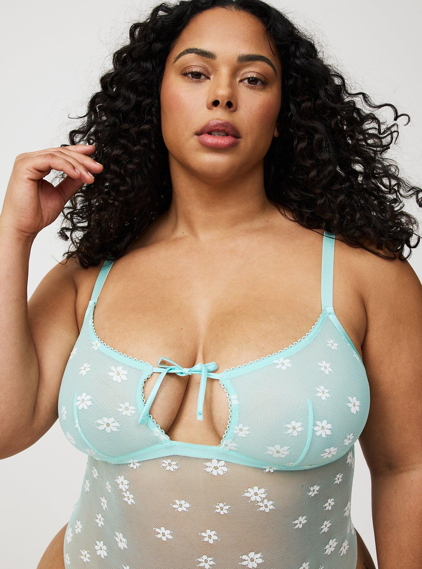 Daisy Lace Wire-Free Bodysuit