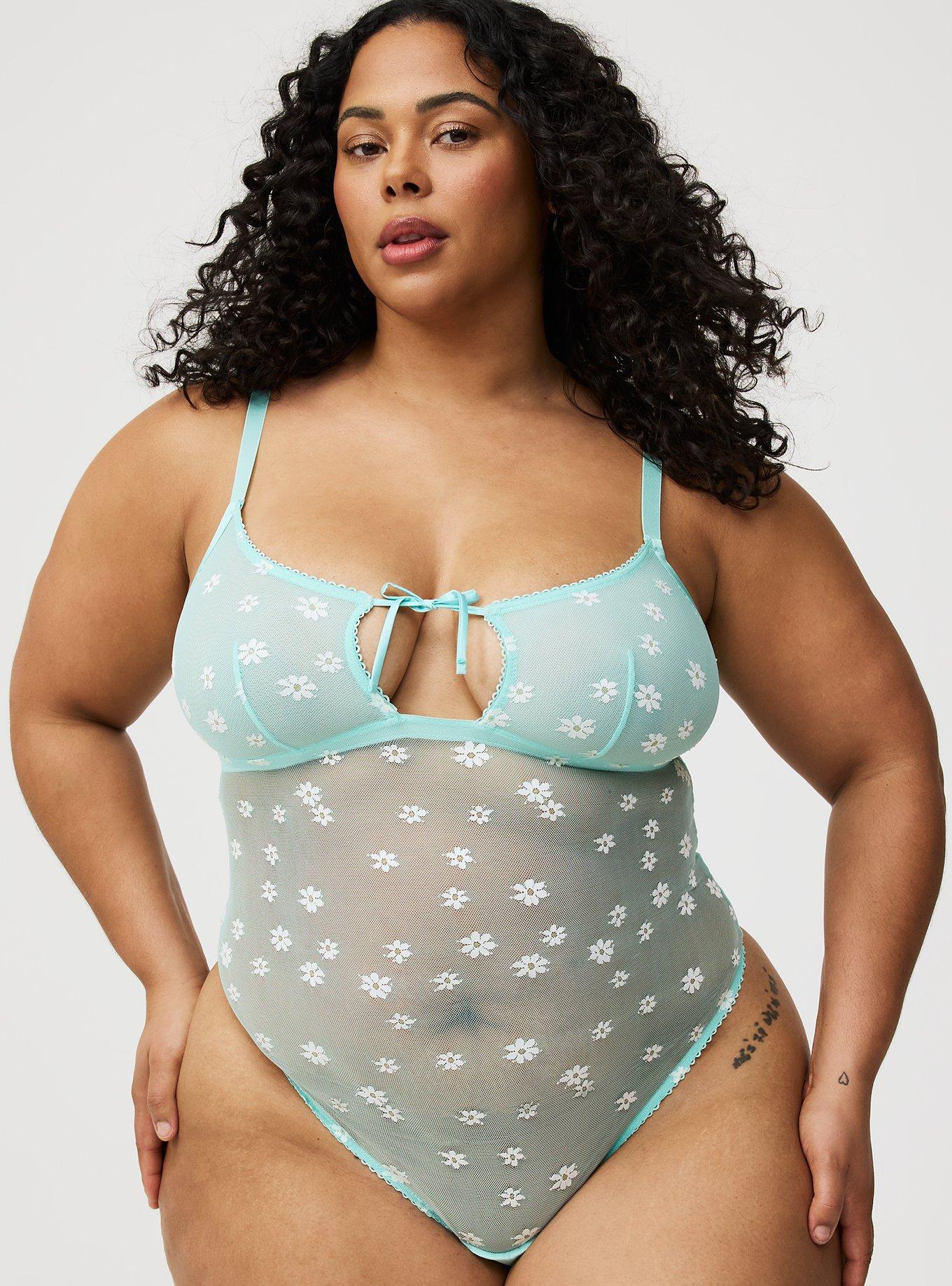 Daisy Lace Wire-Free Bodysuit