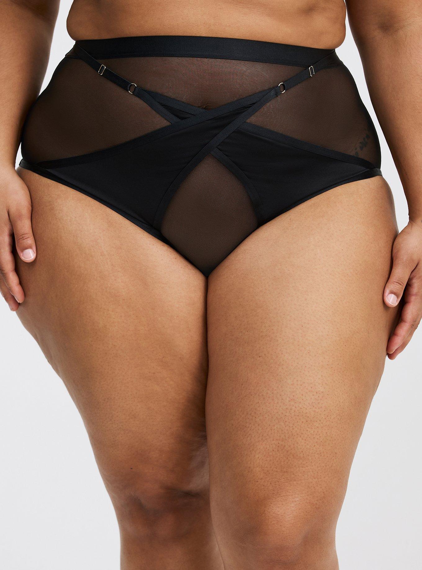 High-Rise Bondage Brief Panty