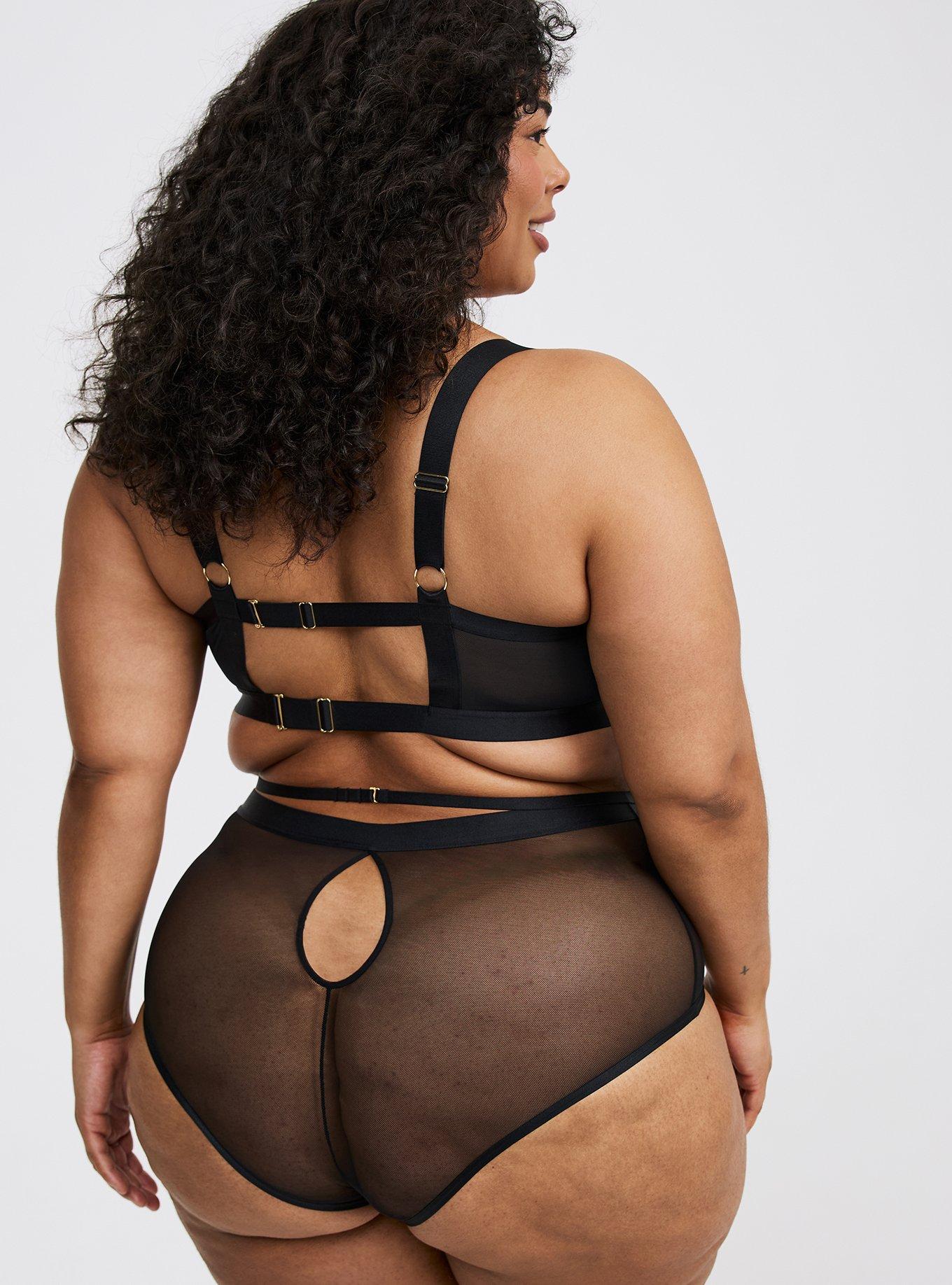 High-Rise Bondage Brief Panty