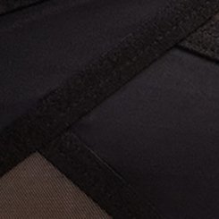 Plus Size Strappy High-Waist Brief Panty, RICH BLACK, swatch
