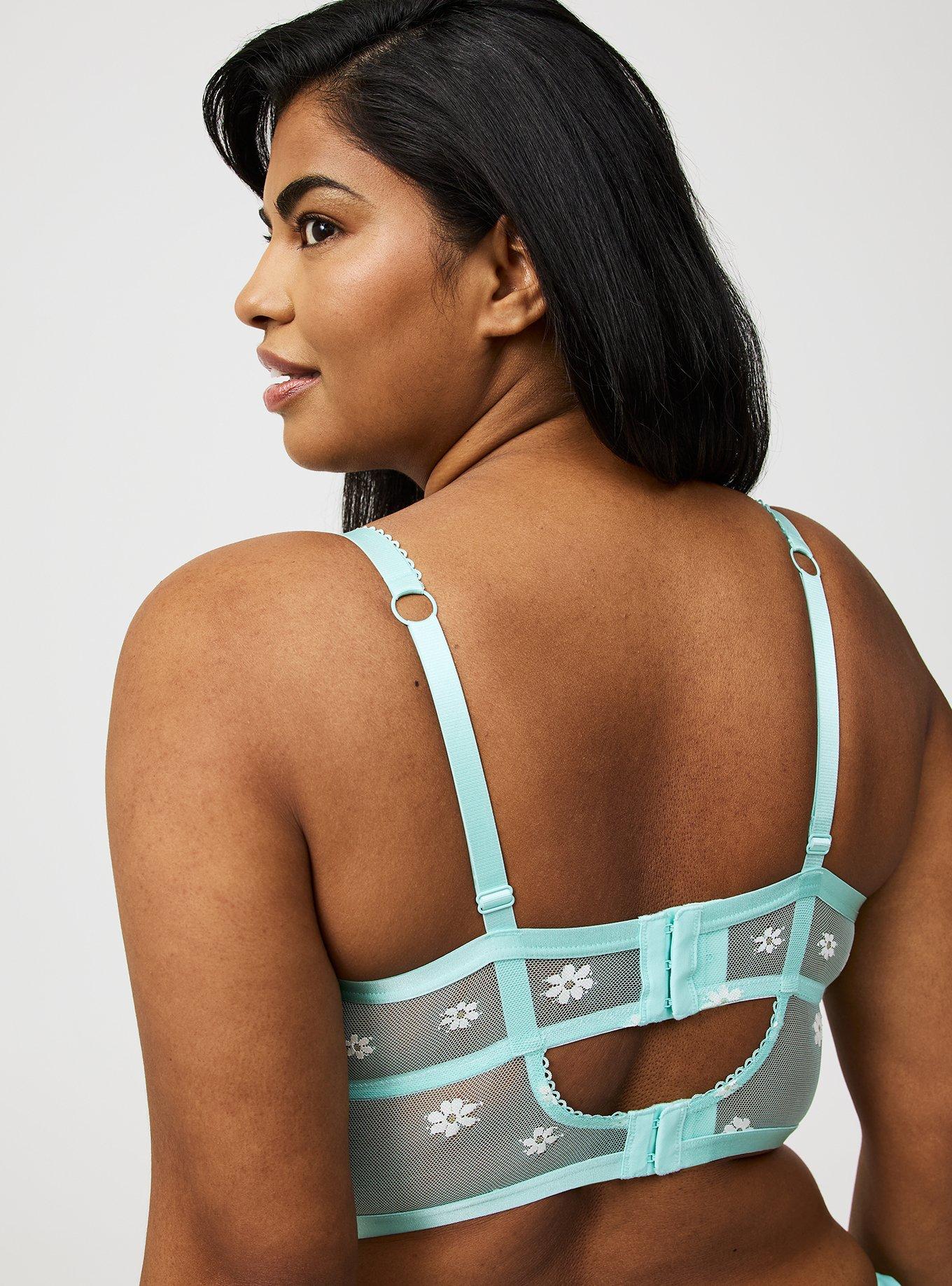 Daisy Lace Underwire Bustier
