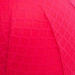 Plus Size Perfect T-Shirt Push-Up Front-Close Fishnet Bra, BRIGHT ROSE, swatch