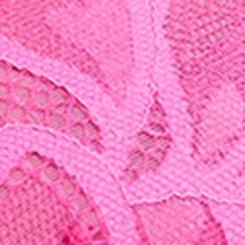 Plus Size Aphrodite Lace Wire-Free Triangle Bra, SUGAR RUSH, swatch