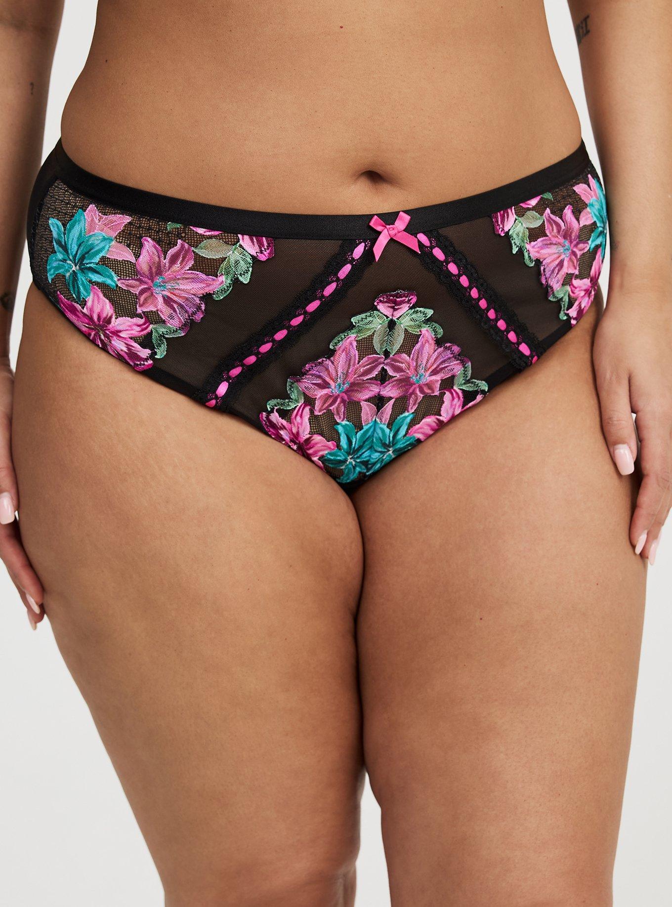 Nova Ribbon Slot Mid-Rise Cheeky Panty