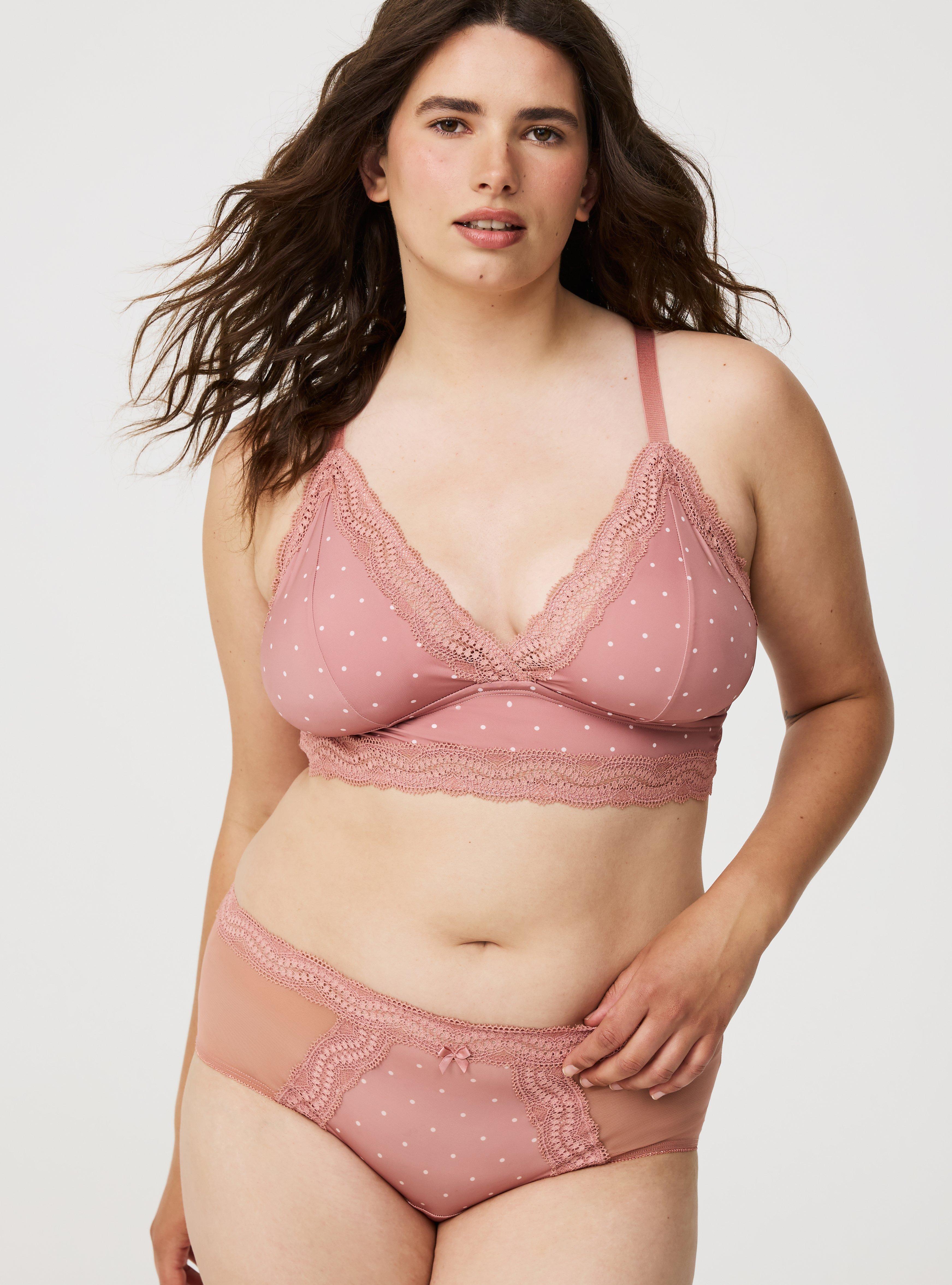 Mesh Mid-Rise Cheeky Panty