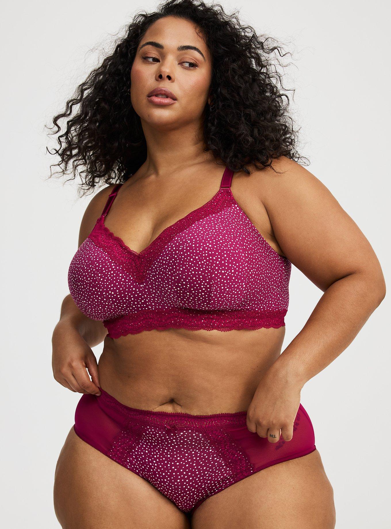 Mesh Mid-Rise Cheeky Panty
