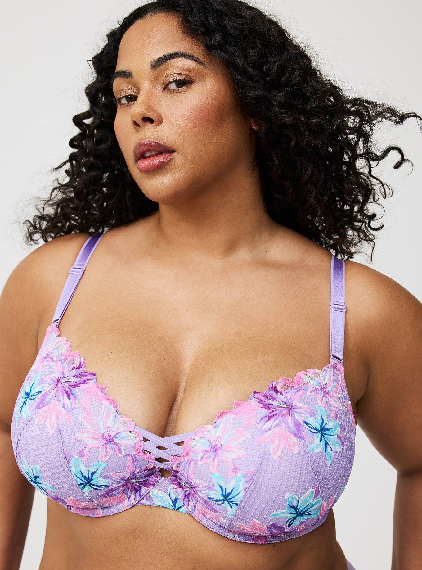 XO Plunge Push-Up Bra