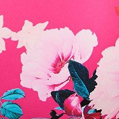 Dream Wire-Free Push-Up Bra, MARAH FLORAL BRIGHT ROSE, swatch