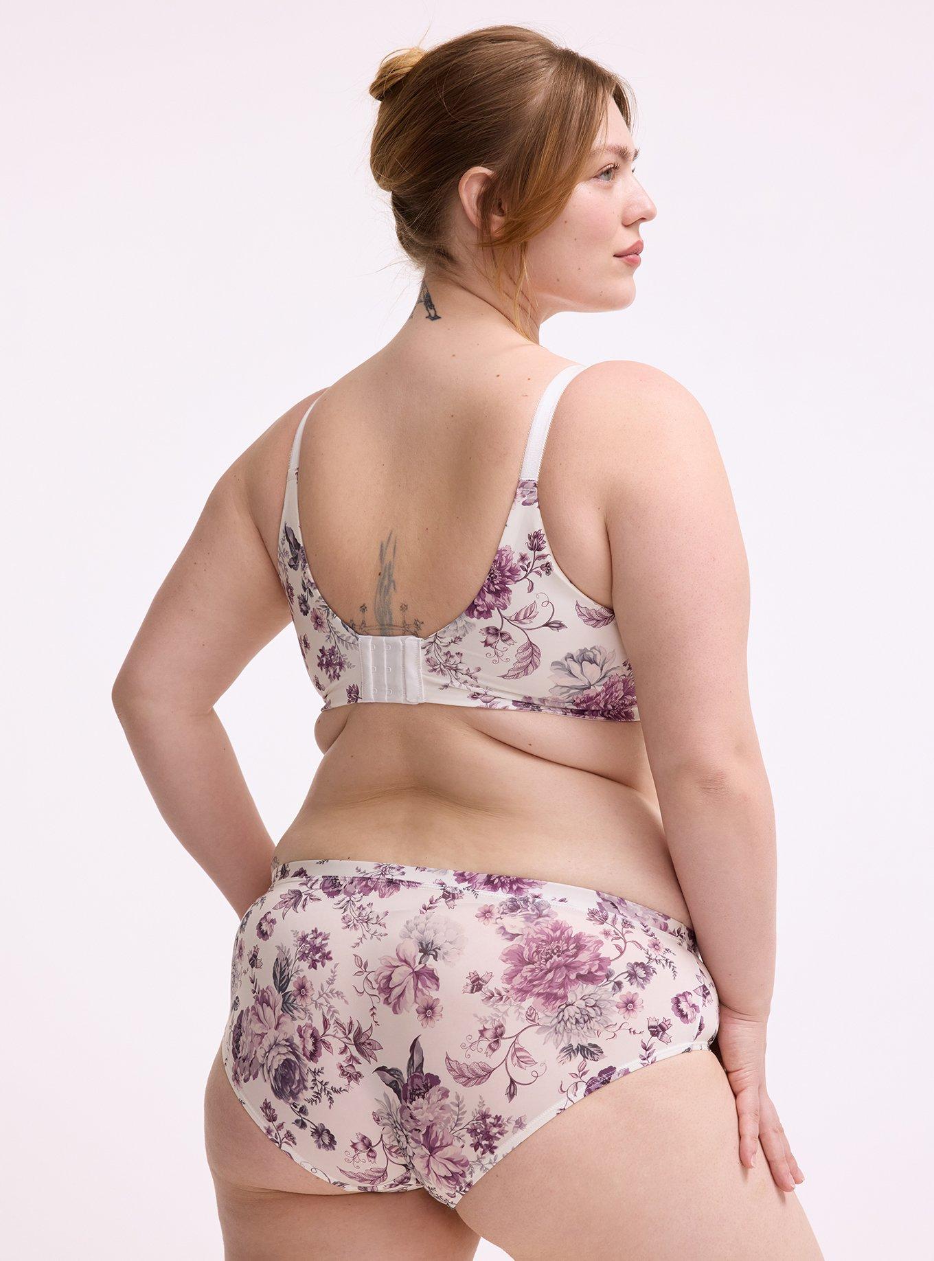 XO Plunge Push-Up Smooth Bra, DREAM FLORAL, alternate