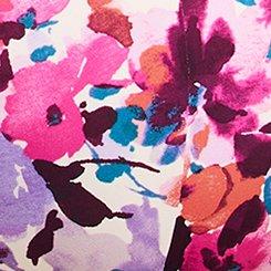Plus Size XO Plunge Push-Up Bra, ROBIN FLORAL, swatch