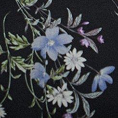 XO Plunge Push-Up Bra, SMALL CRYSTAL GARDEN RICH BLACK, swatch