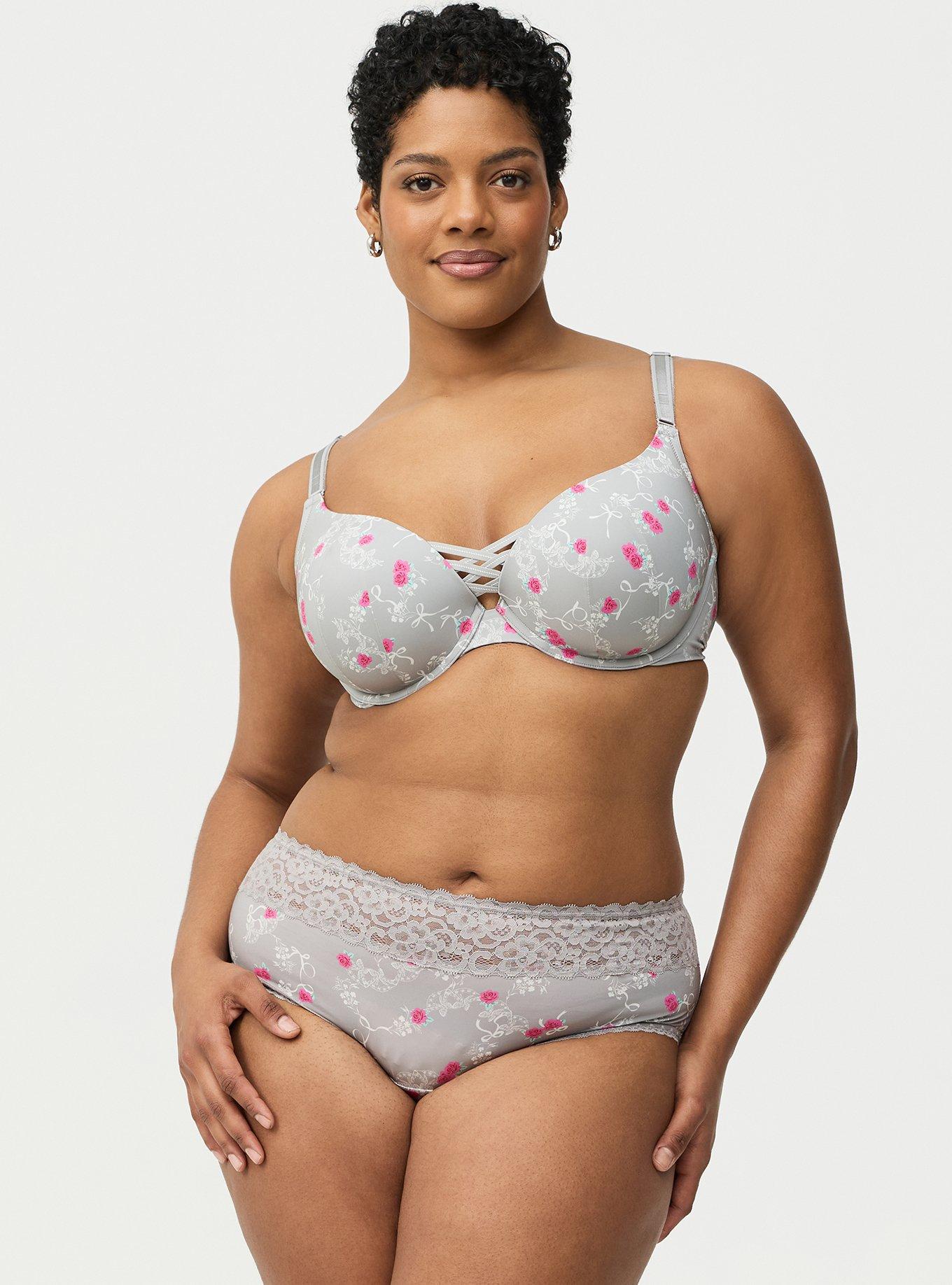 Plus Size - XO Plunge Push-Up Smooth Bra - Torrid