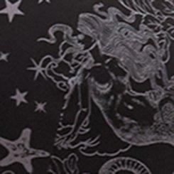 XO Plunge Push-Up Smooth Bra, OCEAN MERMAID FANTASY BLACK, swatch